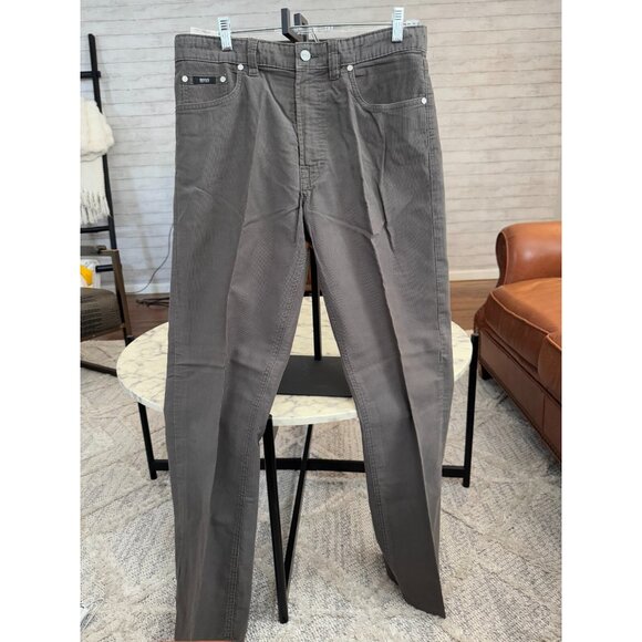 HUGO BOSS MONTANA Grey Slim Straight Fit Jeans Mens Size 36/32 - Picture 1 of 7